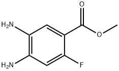 methyl4,5-diamino-2-fluorobenzoate Structure