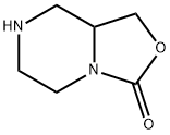 hexahydro-3H-Oxazolo[3,4-a]pyrazin-3-one 结构式