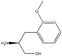 (2S)-2-AMINO-3-(2-METHOXYPHENYL)PROPAN-1-OL Struktur