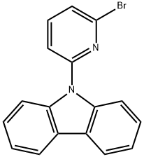 9-(6-bromopyridin-2-yl)-9H-carbazole Structure