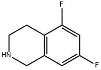 5,7-二氟-1,2,3,4-四氢异喹啉,939758-81-3,结构式