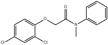 2-(2,4-dichlorophenoxy)-N-methyl-N-phenylacetamide Structure