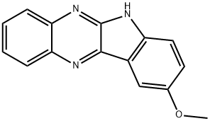 6H-indolo[2,3-b]quinoxalin-9-yl methyl ether,94143-16-5,结构式
