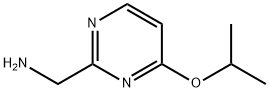 C-(4-Isopropoxy-pyrimidin-2-yl)-methylamine Struktur