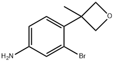 3-Bromo-4-(3-methyloxetan-3-yl)aniline