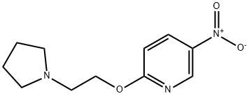 5-nitro-2-[2-(1-pyrrolidinyl)ethoxy]Pyridine Structure