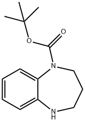 tert-Butyl 2,3,4,5-tetrahydro-1H-1,5-benzodiazepine-1-carboxylate,946386-48-7,结构式