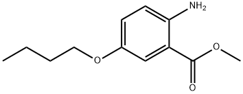 methyl 2-amino-5-butoxybenzoate Struktur