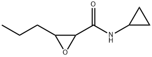 N-cyclopropyl-3-propyloxirane-2-carboxamide Structure
