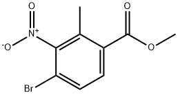 methyl 4-bromo-2-methyl-3-nitrobenzoate Structure