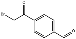 4-(2-bromoacetyl)benzaldehyde 化学構造式