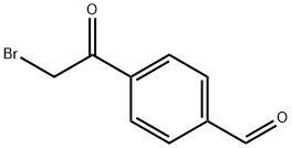 4-(2-bromoacetyl)benzaldehyde Structure