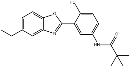 951994-17-5 N-[3-(5-ethyl-1,3-benzoxazol-2-yl)-4-hydroxyphenyl]-2,2-dimethylpropanamide