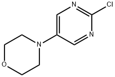 4-(2-chloropyrimidin-5-yl)morpholine Structure