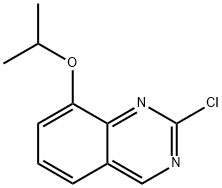 Quinazoline, 2-chloro-8-(1-methylethoxy)- Struktur