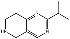 5,6,7,8-tetrahydro-2-isopropylpyrido[4,3-d]pyrimidine Structure