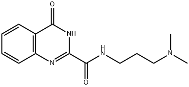 N-[3-(dimethylamino)propyl]-4-hydroxyquinazoline-2-carboxamide,954845-03-5,结构式