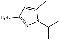 5-甲基-1-(丙-2-基)-1H-吡唑-3-胺,956440-80-5,结构式