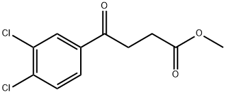 4-(3,4-二氯苯基)-4-氧代丁酸甲酯, 95652-74-7, 结构式