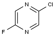 2-chloro-5-fluoropyrazine Structure