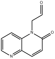 2-oxo-1,5-Naphthyridine-1(2H)-acetaldehyde 化学構造式