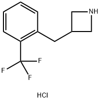 3-(2-(trifluoromethyl)benzyl)azetidine hydrochloride|3-{[2-(三氟甲基)苯基]甲基}氮杂环丁烷盐酸盐