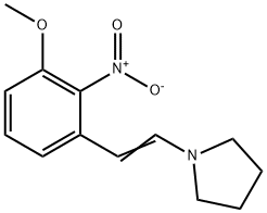 1-(2-(3-METHOXY-2-NITRO-PHENYL)-VINYL)-PYRROLIDINE