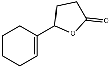 2(3H)-Furanone, 5-(1-cyclohexen-1-yl)dihydro- 结构式
