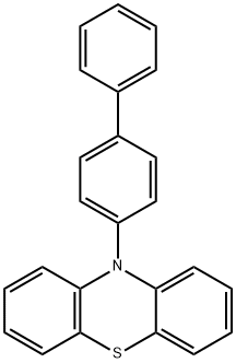 10-(4-BIPHENYLYL)PHENOTHIAZINE 结构式
