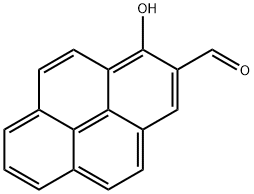 1-hydroxypyrene-2-carbaldehyde Structure