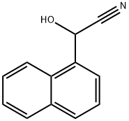 2-hydroxy-2-(naphthalen-1-yl)acetonitrile Struktur