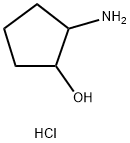 2-Aminocyclopentanol hydrochloride Structure