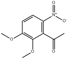 1-(2,3-DIMETHOXY-6-NITROPHENYL)ETHANONE, 98300-40-4, 结构式