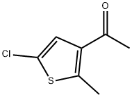 1-(5-Chloro-2-methylthiophen-3-yl)ethanone Structure