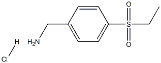 4-乙基磺酰基苯乙胺,98959-89-8,结构式