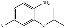 4-氯-2-(丙烷-2-氧基)苯胺 结构式