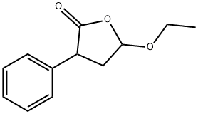 5-ethoxy-4,5-dihydro-3-phenylfuran-2(3H)-one 化学構造式