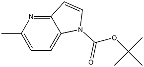 5-Methyl-pyrrolo[3,2-b]pyridine-1-carboxylic acid tert-butyl ester Structure