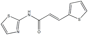 N-1,3-thiazol-2-yl-3-(2-thienyl)acrylamide|