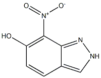 7-Nitro-2H-indazol-6-ol Struktur