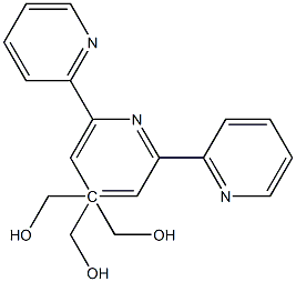 2,2':6',2"-三联吡啶-4,4',4"-三甲醇,1309964-61-1,结构式