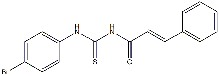 N-{[(4-bromophenyl)amino]carbonothioyl}-3-phenylacrylamide