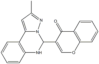 3-(2-methyl-5,6-dihydropyrazolo[1,5-c]quinazolin-5-yl)-4H-chromen-4-one