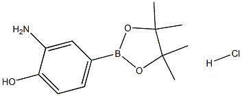 2-Amino-4-(4,4,5,5-tetramethyl-1,3,2-dioxaborolan-2-yl)phenol hydrochloride
