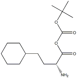 BOC-D-环己基丁氨酸,,结构式