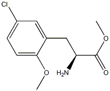 1213634-43-5 METHYL (2S)-2-AMINO-3-(5-CHLORO-2-METHOXYPHENYL)PROPANOATE