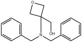 (3-(dibenzylamino)oxetan-2-yl)methanol Struktur