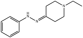 1-ETHYL-4-(2-PHENYLHYDRAZONO)PIPERIDINE 结构式