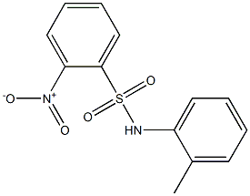 2-NITRO-N-O-TOLYL-BENZENESULFONAMIDE Structure