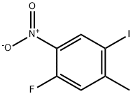 5-Fluoro-2-iodo-4-nitrotoluene Struktur